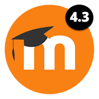 Moodle 4.3 logo